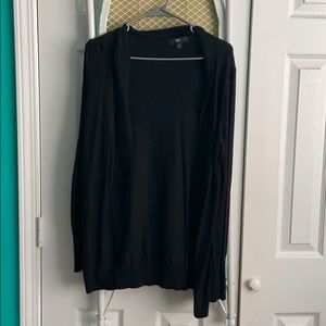 Black cardigan